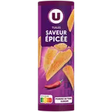 Tuiles goût épicé  paquet de 170g