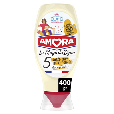 Mayonnaise 5 ingrédients AMORA 400g