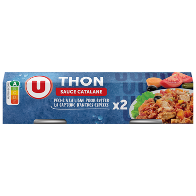 Thon à la catalane  x2, 1/6, 270g