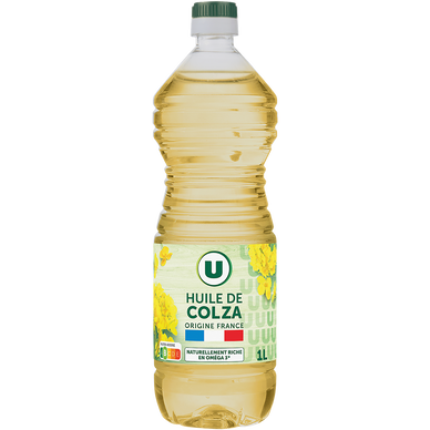 Huile colza origine france - Bouteille 1l
