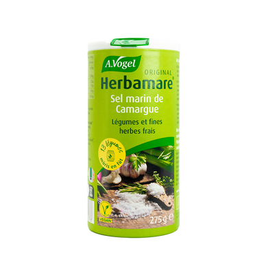 Sel marin aux légumes et herbes fraîche HERBAMARE, boîte de 275g