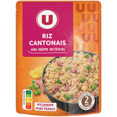 Riz cantonais micro-ondable 2' 250g