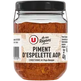 Piment d'espelette aop  format classique 40g