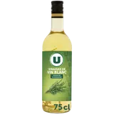 Vinaigre de vin blanc aromatisé à l'éstragon 6°  bouteille de 75cl