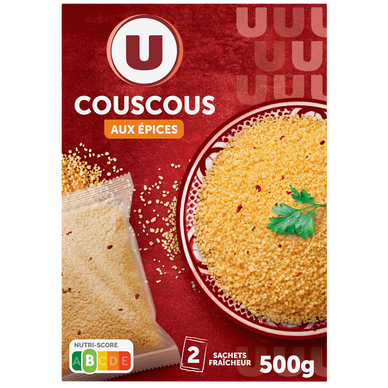 Graines de couscous aux épices  2 bôites, 250g