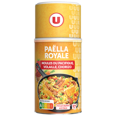 Paëlla royale volaille et fruits de mer  boîte de 1kg