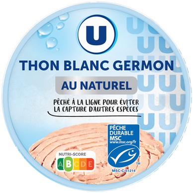 Thon blanc au naturel  boite de 112g