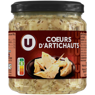 Artichauts en quartiers marinés à l'huile 280g