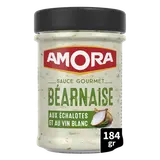 Sauce gourmet béarnaise échalote vin blanc AMORA, 184g