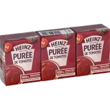 Purée de tomates HEINZ brique 3x212g