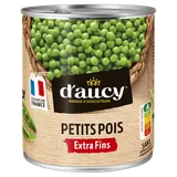 Petits pois extra-fins Cultivé en France D'AUCY - 560g