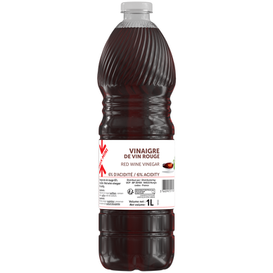 Vinaigre de vin rouge 6° PRIX MINI - 1L