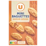 Biscuits apéritifs Crackers salés saveur gouda 85g