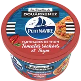 Tartinades de Thon Tomates Séchées & Thym PETIT NAVIRE - 125g