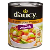 Légumes pour couscous Sans conservateur D'AUCY  Boîte 4/4 800g