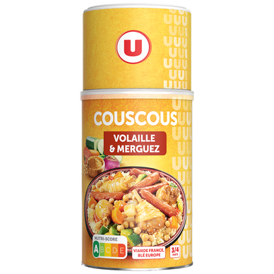 Couscous volaille/merguez boîte 3/2 de 980g