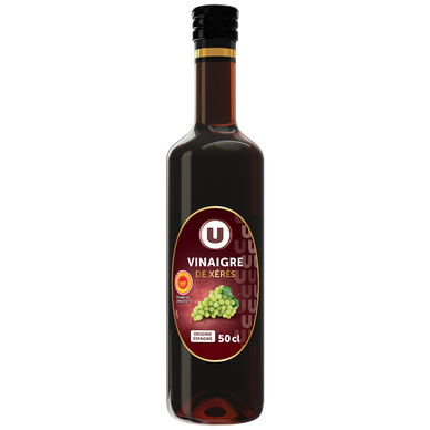 Vinaigre de vin Xérès  bouteille en verre de 50cl