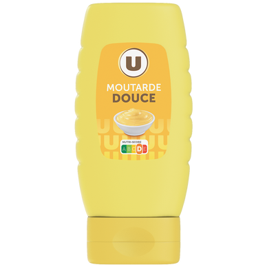 Moutarde douce  bouteille de 255g