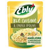Blé cuisiné à l'huile d'olive express micro-onde 2min EBLY - Sachet 220g