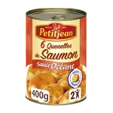 Quenelle de saumon sauce océane PETIT JEAN, boîte 1/2 de 400g