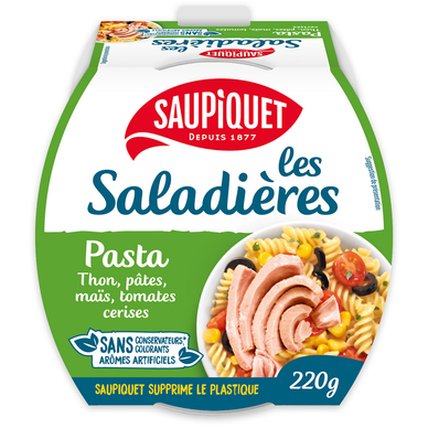 Salade de thon Pasta Les saladières SAUPIQUET - 220g