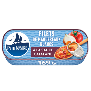 Filets de Maquereaux à la sauce Catalane PETIT NAVIRE 169g