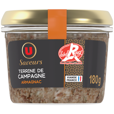Terrine de campagne à l'armagnac  180g