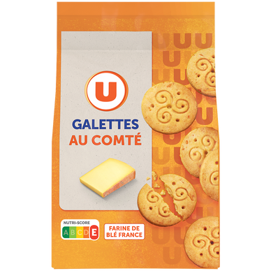 Galettes au  comté U 100g