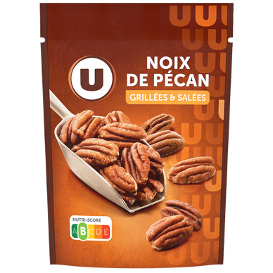Noix de pécan grillées et salées  sachet de 75g