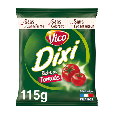 Biscuits apéritifs Dixi tomate VICO, sachet de 115g