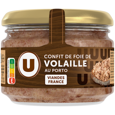 Confit de foie de volaille au porto verrine 180g