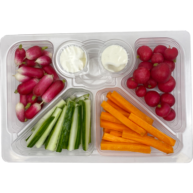 Apéro box à dipper & sauce barquette 500g