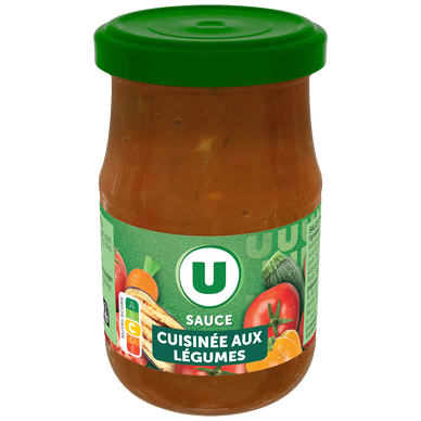 Sauce cuisinée aux légumes  pot de 200g