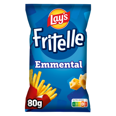 Biscuits apéritifs Saveur Emmental - LAY'S FRITELLE - 80g