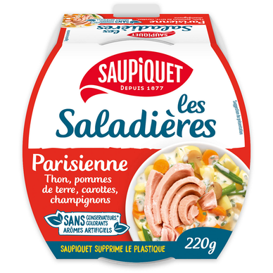 Salade de thon à la parisienne Les saladières SAUPIQUET - 220g