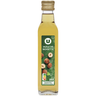 Huile de noisette Bouteille 25cL