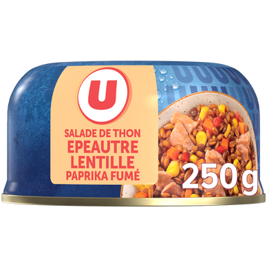 Salade de thon épeautre lentilles U 250g