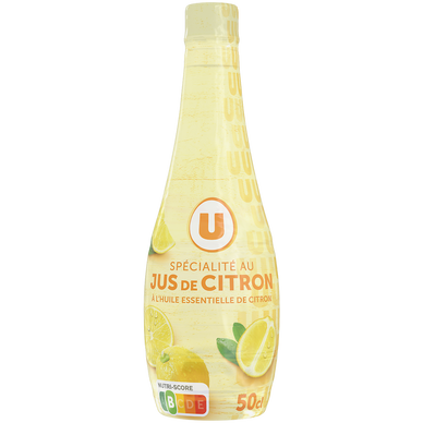 Spécialité au jus de citron et a l'huile essentielle de citron - 50cl