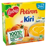 Potage Doux Plaisirs de potiron au kiri LIEBIG, 2 briques de 30cl