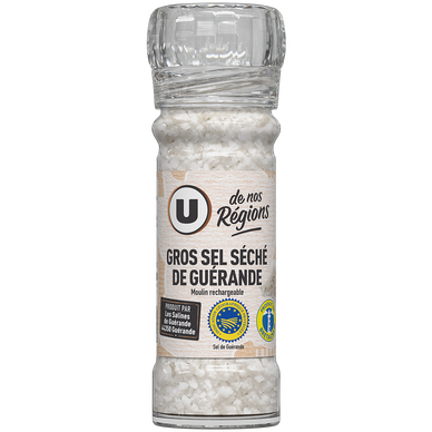 Fleur de sel de Guérande moulin 75g