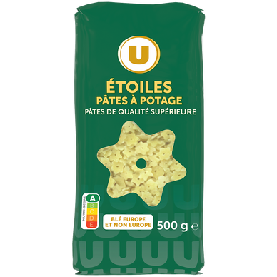 Pâtes étoiles, sachet de 500g