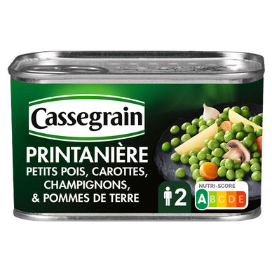Printanière de petits légumes CASSEGRAIN - Boîte 265g