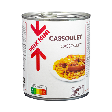 Cassoulet PRIX MINI boîte 4/4 840g