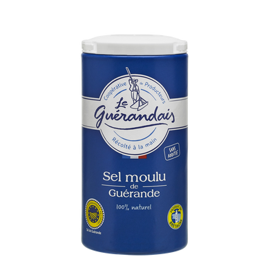 Sel moulu de tradition LE GUERANDAIS, boîte verseuse de 125g