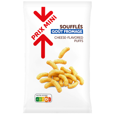 Biscuits apéritifs Soufflés fromage PRIX MINI - 100g