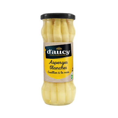 Asperges blanches cueillies main Sélection d'ailleurs D'AUCY - 205g