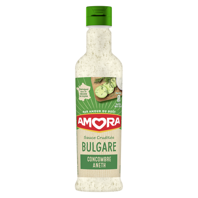 Vinaigrette sauce salade bulgare AMORA - 380g
