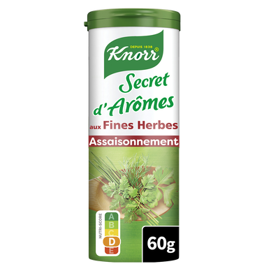 Assaisonnement en poudre secret d'arômes fines herbes KNORR 60g