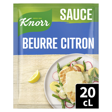 Sauce déshydratée beurre citron KNORR, 41g