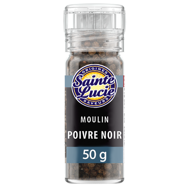 Poivre noir SAINTE LUCIE, 50g